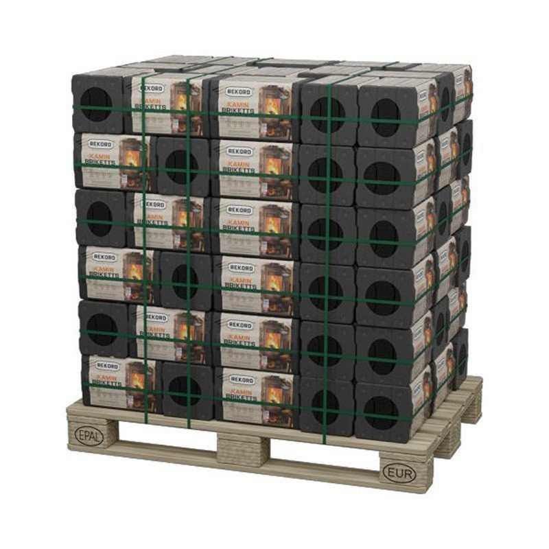 REKORD bruinkoolbriketten 900kg pallet