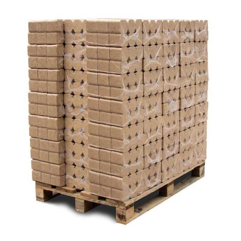 RUF TRIPLEX gemengde houtbriketten 960kg pallet