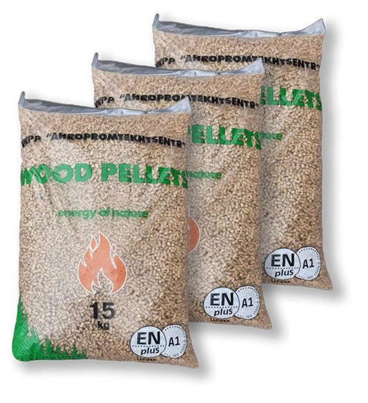 Eco pine pellets à 15kg 70 zakken