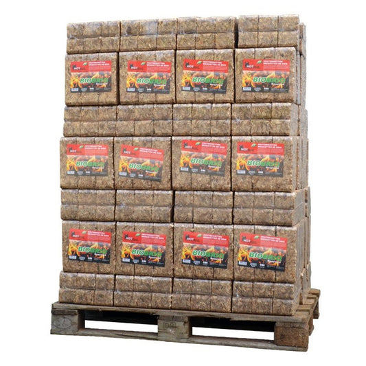 BioBriq MegaRuf pallethoutbriketten