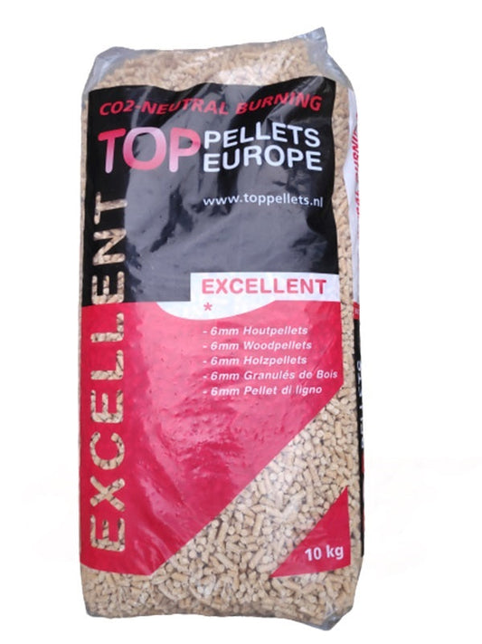 Top Pellets Excellent naaldhoutpellets ENplus a1, 66 zakken a 15 kg, 990 kg, thuisbezorgd